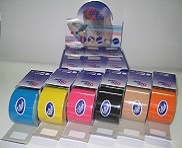 Cure Tape Cores Variadas - caixa com 6 bandas